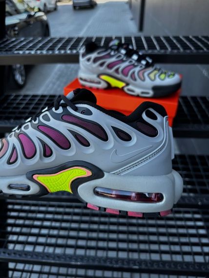 Кросівки Nike Air TN Plus Drift (gray & neon) | Зображення 5