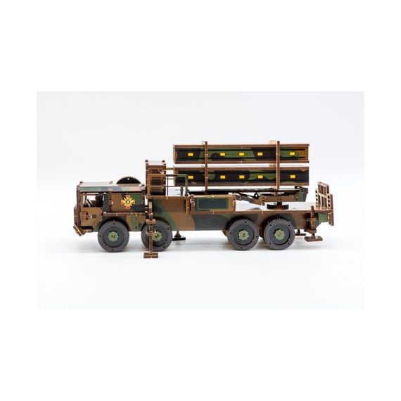 Дерев'яний 3D конструктор "ЗРК Patriot" Арт-25220, 220 деталей | Зображення 5