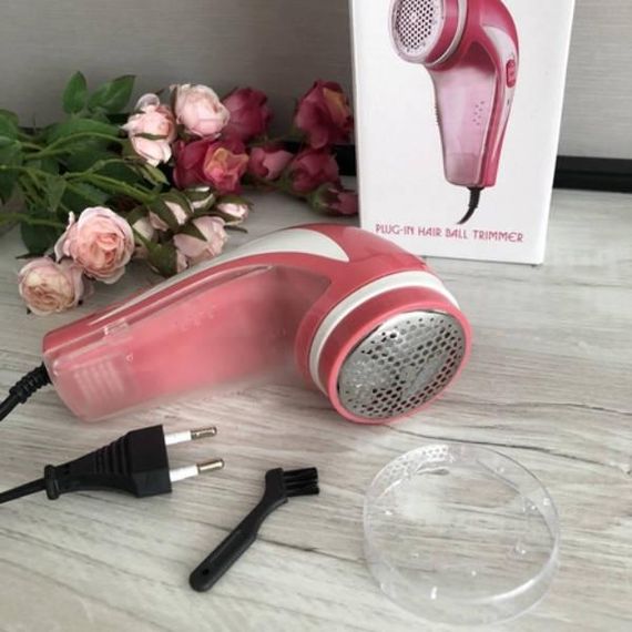 Машинка для удаления катышек Nova-2002 Розовая