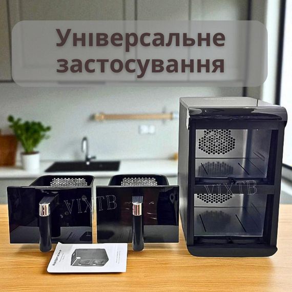 Аерофритюрниця з двома незалежними чашами 8L+8L XPRO ZP-212 4200Вт (46179-ZP-212_3692) | Зображення 5