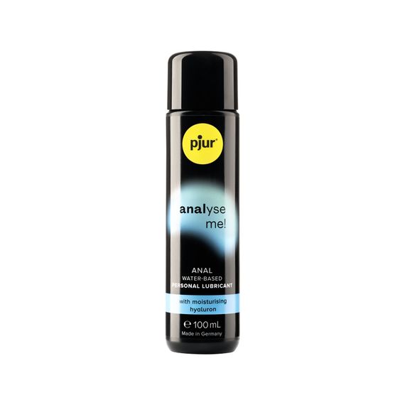Анальна змазка pjur analyse me! Moisturising 100 мл, на водній основі, з гіалуроном