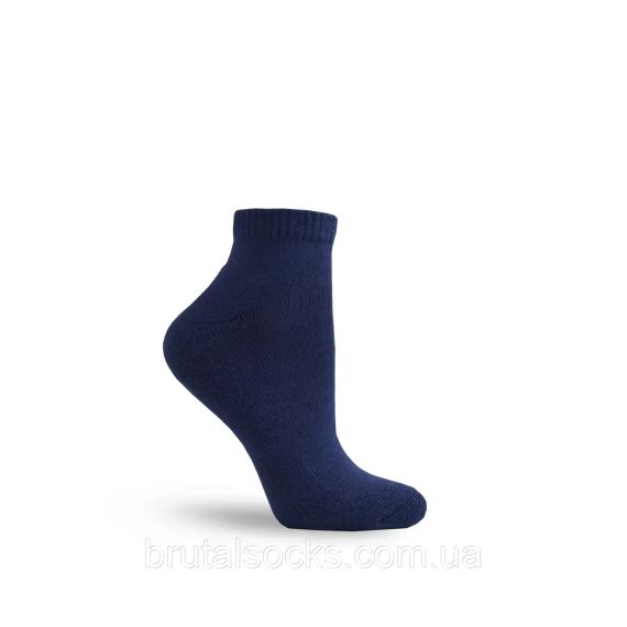 Короткі шкарпетки жіночі з махровою стопою Twinsocks р-23-25(38-40)  сірий, синій, чорний | Зображення 1