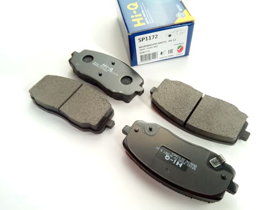 Колодки передні гальмівні i10, Hi-Q (SP1172) (58101-07A00) | Зображення 2