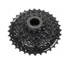 Звездочка Shimano 8 скоростей, черная XMN-038