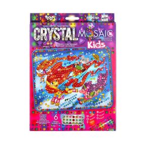 Набор креативного творчества "Kids Crystal Mosaic" CRMk-01-03, 6 форм элементов