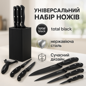 Красиві кухонні ножі, Набір ножів для домашнього кухаря, Набір кулінарних ножів, Сталеві кухонні ножі DY-67