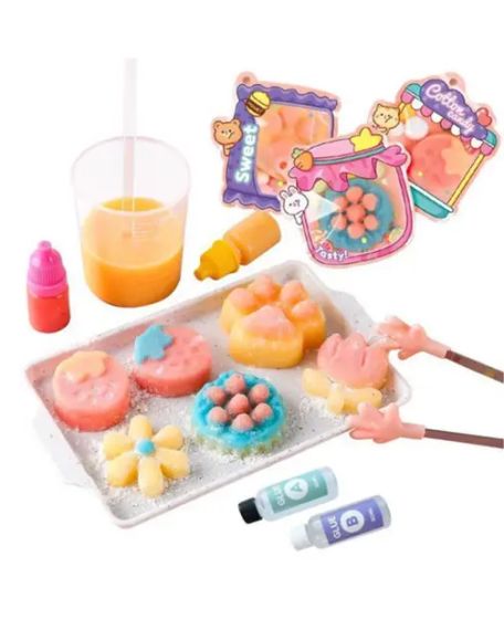 Творческий набор для изготовления сквишей,Таба Лапок для детей "Сделай сквиш сам"