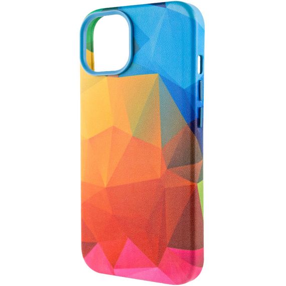 Шкіряний чохол Colour Splash для Apple iPhone 11 Pro Max (6.5") Штучна шкіра, Red / Blue | Зображення 2