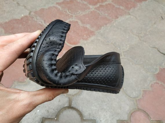 Мокасины кожаные в дырку 39 40 41 43 45 размер | Зображення 4
