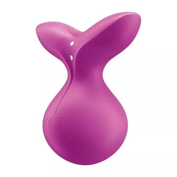 Мінівібромасажер Satisfyer Viva la Vulva 3 Violet Sex Aura | Зображення 2