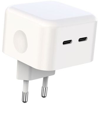 Зарядний пристрій XO L102 EU Dual Type-C Port 35W Type-C to Lightning (33606-01_294)