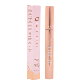 Стимулюючий блиск для губ з олією з насіння канабісу HighOnLove Plumping Lip Gloss, 7 мл (Канада) Sex Aura