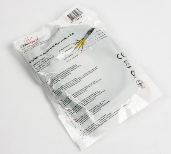 Кабель Cablexpert CC-DP2-6, DisplayPort v1.2 цифровий інтерфейс, 1.8 м | Зображення 3
