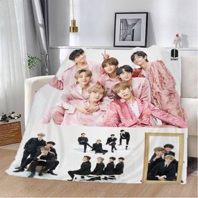 Плед 3D BTS №3 2912_C 13294 80х100 см