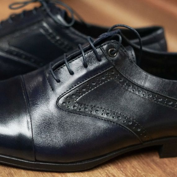 Туфлі синього кольору 39 розмір | Зображення 3