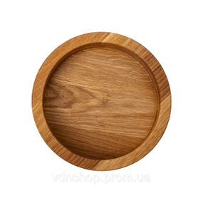 Деревянная миска для подачи 27 см глубокая из дуба B1W270226