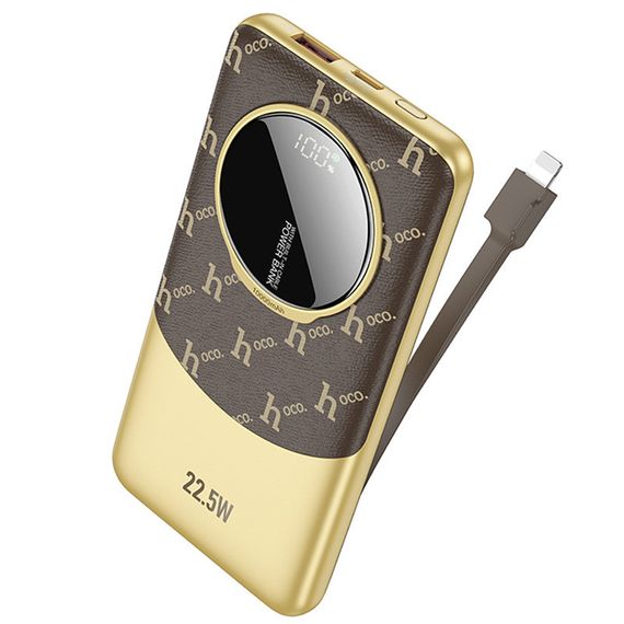 Портативное ЗУ Power Bank Hoco Q29 Nobility 22.5W+PD20W + Lightning 10000 mAh | Зображення 1