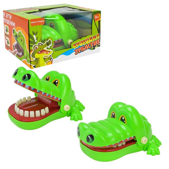 Детская настольная развлекательная игра "Зубастый крокодил" PL-724-126