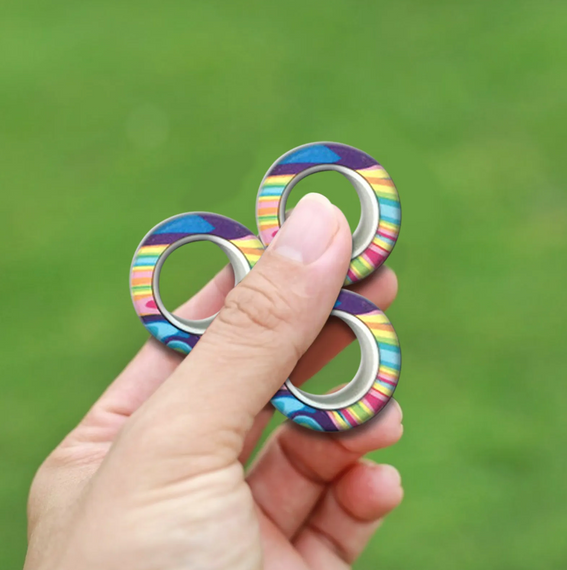 Гра магнітні кільця stress relief magnetic rings | Зображення 2