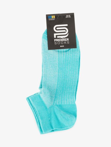 Шкарпетки чоловічі короткі PremierSocks 553J 39-42 Зелений shop (4820203391028) | Зображення 2