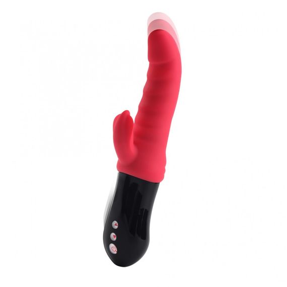 Вібратор-кролик Chisa Didi Turbo Thruster з поступальними рухами, червоний Sex Aura | Зображення 1