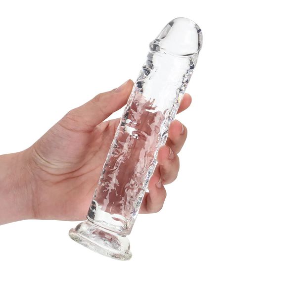 Фалоімітатор - Realrock Dildo 7" Transparent Sex Aura | Зображення 5