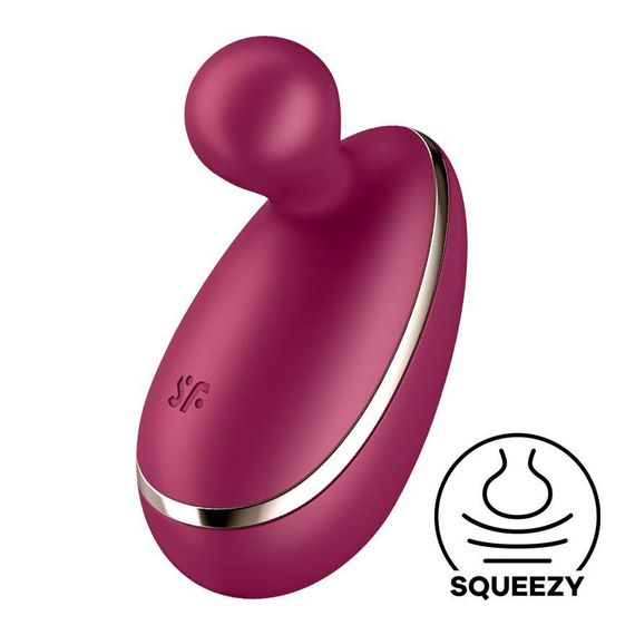 Вібратор Satisfyer Spot On 1 Berry – точкова насолода ягідного кольору | Зображення 1