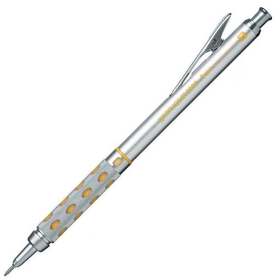 Автоматический карандаш Pentel GraphGear 1000 в металлическом корпусе, 0.9мм