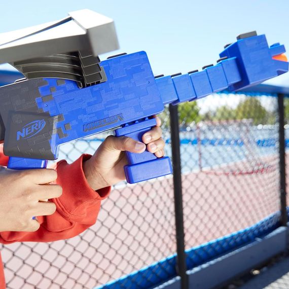 Бластер Nerf Minecraft Ender Dragon Нерф Майнкрафт Дракон енду (Ендер-дракон) Оригінал | Зображення 6