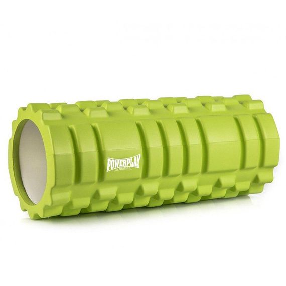 Массажный ролик (роллер) Паверплей 4025 Massage Roller Зеленый (33x14см.)