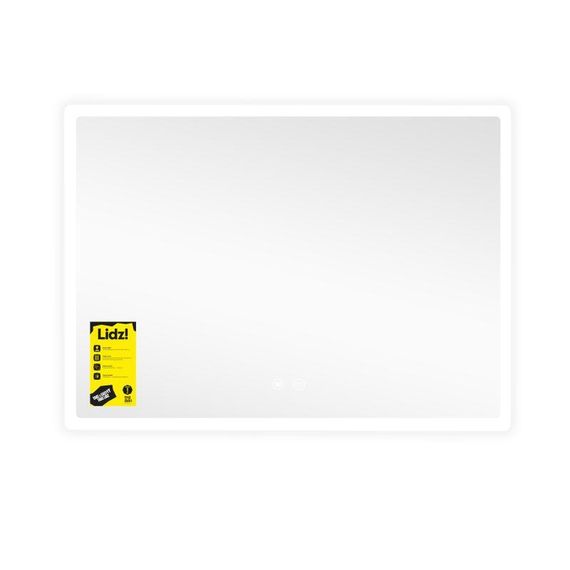 Дзеркало Lidz Orion (OR2) 800х600 з LED-підсвічуванням Touch, з антизапотіванням, з димером, рег. яскравості LDOR80060049294 | Зображення 3