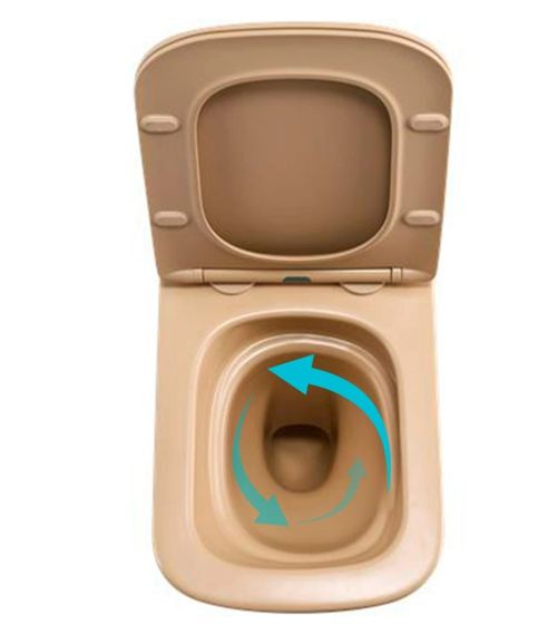 Унітаз підвісний Qtap Robin Ultra Quiet, з сидінням Slim Duroplast/ Soft-close/ Quick relase QT17332303ASSB | Зображення 4