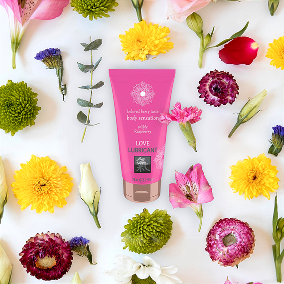 Їстівний лубрикант SHIATSU Love Малина, 75 мл Sex Aura | Зображення 2