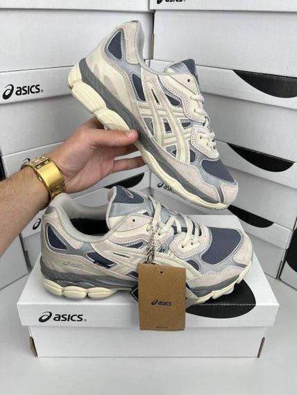 Мужские кроссовки ASICS Gel-NYC Gore-Tex Beige Grey (термо) , Вьетнам 43 27,5