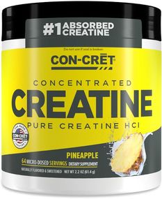 Креатин гідрохлорид Con-Cret Patented Creatine HCl, 61.4 g (Pineapple)