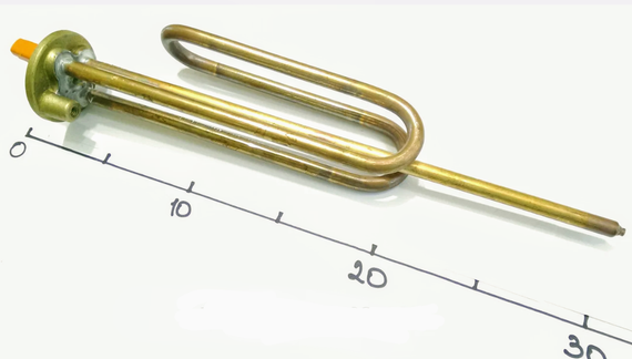 Тэн 2500W для бойлера Ariston (Аристон) Novatec (Новатек) Round (Раунд) на фланце 48мм Balcik (Турция) | Зображення 2