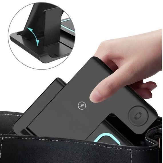 Бездротовий зарядний пристрій 3в1 Одночасна зарядка iPhone та Apple Watch XPRO Simple 2в1 (23457163201_686) | Зображення 3