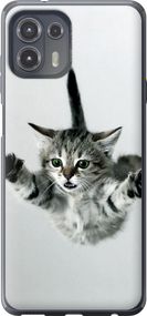 Чехол на Motorola Edge 20 Lite Летящий котёнок "2322u-2496-17620"