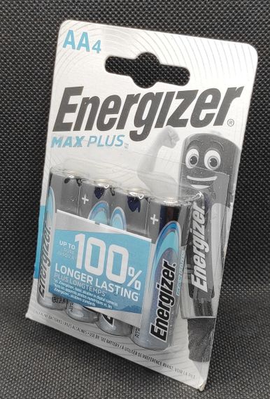 Батарейка пальчикова AA Energizer Max Plus  ( 4шт. ) | Зображення 1