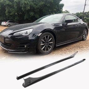 Боковые пороги (Карбон) для Toyota GT86 2011- гг