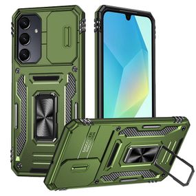 Ударопрочный чехол Camshield Army Ring для Samsung Galaxy A36 5G / A56 5G Оливковый / Army Green