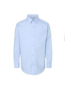 Підліткова сорочка для хлопчика Slim Fit з довгим рукавом George 152-158 см Блакитна (25091745)