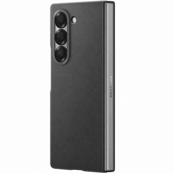 Кожаный чехол Leather Case (AAA) для Samsung Galaxy Z Fold6 | Зображення 3