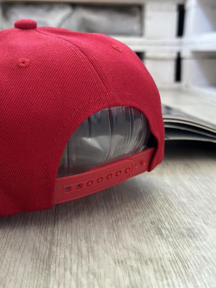 Кепка снепбек (Snapback) Нью-Йорк NY Красный  56-61р  (9075) | Зображення 2
