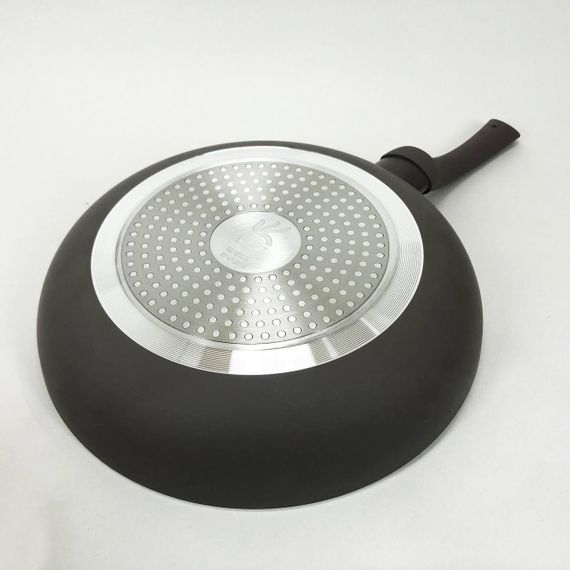 Сковорода алюмінієва 26 см WELL DONE WD-1016B індукція, сковорода з товстим дном | Зображення 1