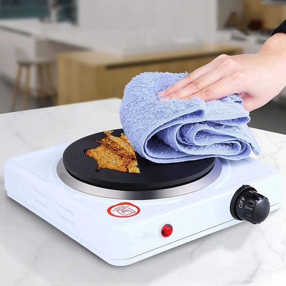 Плита електрична 1000W, на одну конфорку, H-002F / Настільна електроплита | Зображення 6