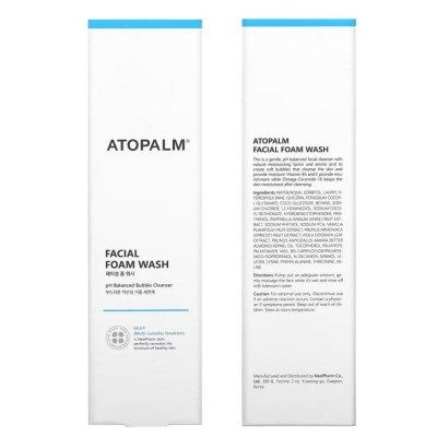Очищаюча пінка для чутливої шкіри Atopalm Facial Foam Wash (150 ml) | Зображення 1