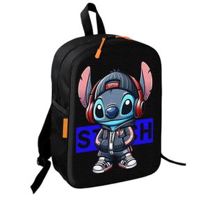 Рюкзак шкільний дитячий з принтом Стіч 36х27 см підлітковий для хлопчика, дівчинки (4067)