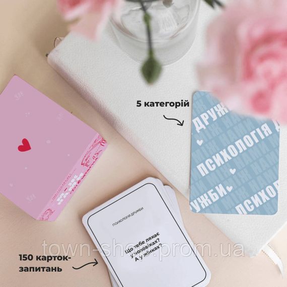 Игра настольная Между нами Девочками MemoGames 0010MG на украинском языке | Зображення 7