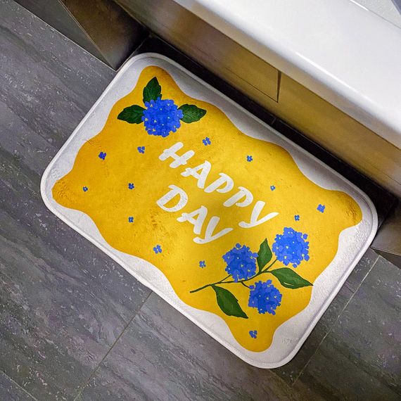 Килимок для ванної Happy day 58х38 см (VAN_24F001) | Зображення 1